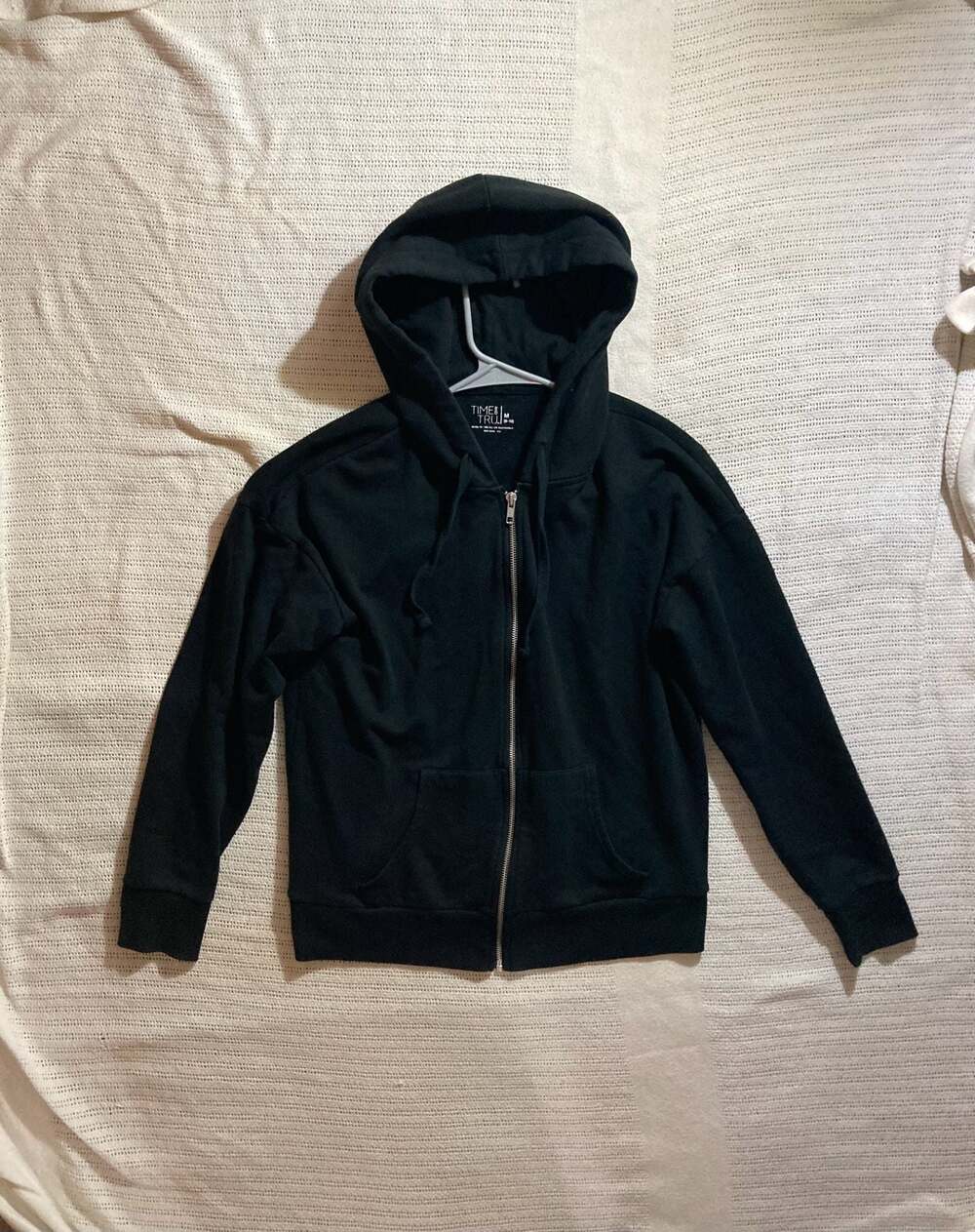 Time and Tru Women's Full Zip Fleece Hoodie